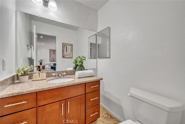 3687 Durfee Ave Unit 3, El Monte, CA 91732 - ensuite bathroom with vanity and tile patterned flooring