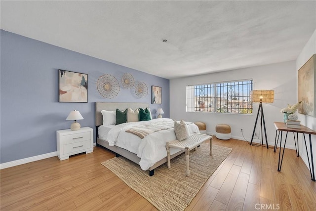 3687 Durfee Ave Unit 3, El Monte, CA 91732 - bedroom with light wood-style flooring and baseboards