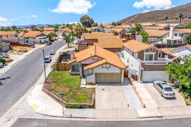25671 Roylene Dr, Menifee, CA 92586 - aerial perspective of suburban area featuring mountains