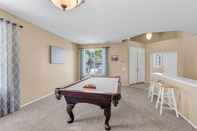11567 Waterwell Ct, Riverside, CA 92505 - playroom with light carpet and billiards table