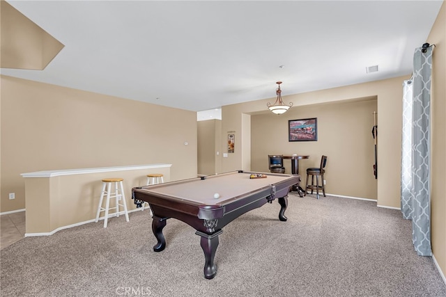 11567 Waterwell Ct, Riverside, CA 92505 - playroom with carpet and pool table