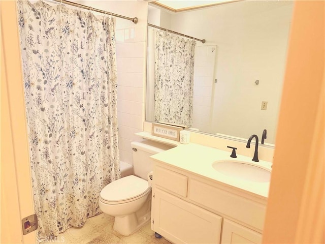 1405 S Bodega Way Unit 1, Diamond Bar, CA 91765 - full bath featuring vanity, shower / bath combination with curtain, and tile patterned flooring