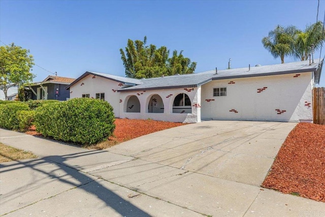 1327 Walbollen St, Spring Valley, CA 91977 - view of front of home with stucco siding and driveway