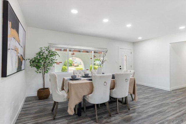 1327 Walbollen St, Spring Valley, CA 91977 - dining area featuring wood finished floors and recessed lighting