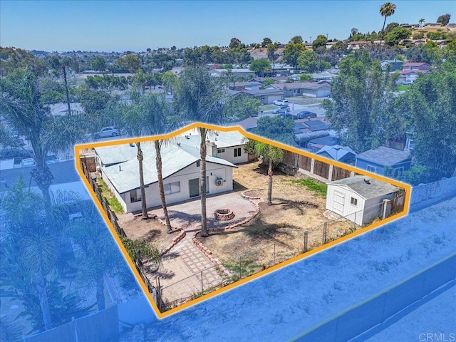 1327 Walbollen St, Spring Valley, CA 91977 - view of property location featuring property parcel outlined