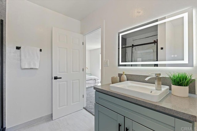 1327 Walbollen St, Spring Valley, CA 91977 - ensuite bathroom featuring vanity and a shower stall