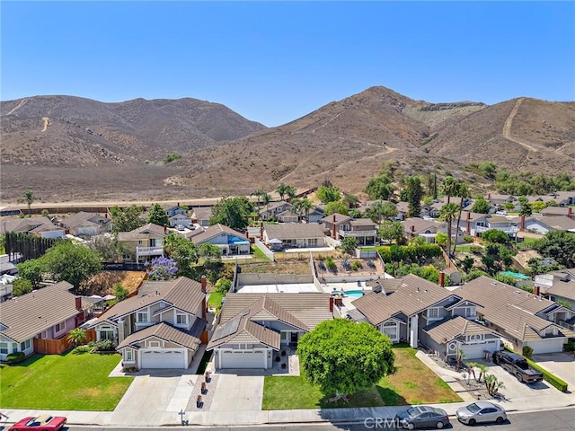 13220 February Dr, Corona, CA 92879 - aerial view of residential area with a mountainous background