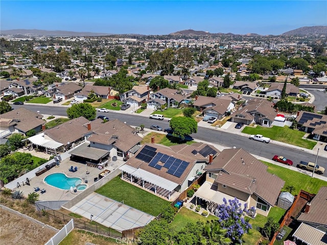 13220 February Dr, Corona, CA 92879 - aerial view of residential area with mountains