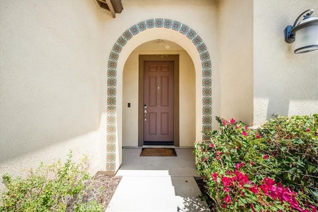 1920 Clementine St, Redlands, CA 92374 - entrance to property with stucco siding
