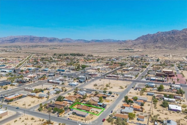 6413 Smoketree Ave Unit 29, Palms, CA 92277 - view of property location with mountains and property boundaries highlighted