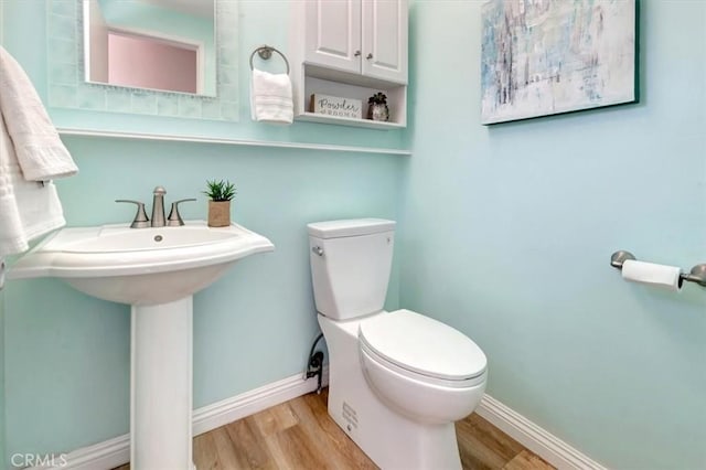 6782 Tahitian Cir, Yorba Linda, CA 92886 - half bathroom with wood finished floors