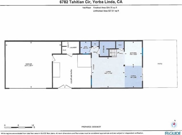 6782 Tahitian Cir, Yorba Linda, CA 92886 - view of property floor plan