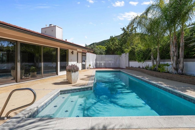 32204 Wiskon Way, Pauma Valley, CA 92061 - view of swimming pool featuring a fenced backyard and a patio