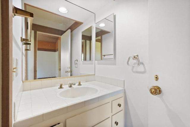 32204 Wiskon Way, Pauma Valley, CA 92061 - bathroom with vanity and recessed lighting