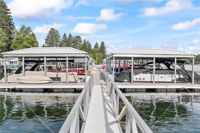 4 Village Unit 2, Lake Arrowhead, CA 92352 - dock with a water view