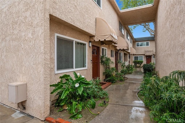17061 Roscoe Blvd Unit 6, Northridge, CA 91325 - property entrance featuring stucco siding