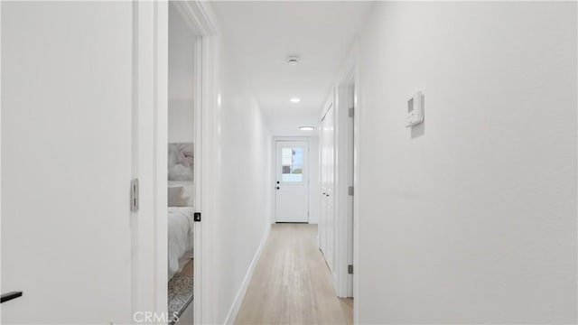 802 S Olive Ave, Alhambra, CA 91803 - corridor with light wood finished floors and recessed lighting