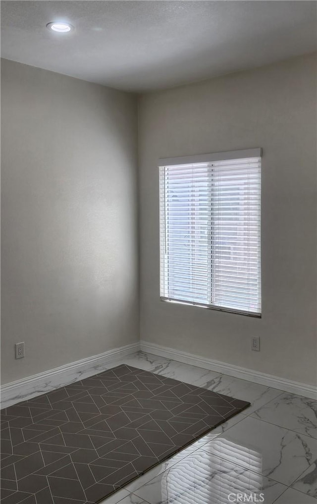 32091 Bayberry Rd, Wildomar, CA 92595 - spare room featuring marble look tile flooring and recessed lighting