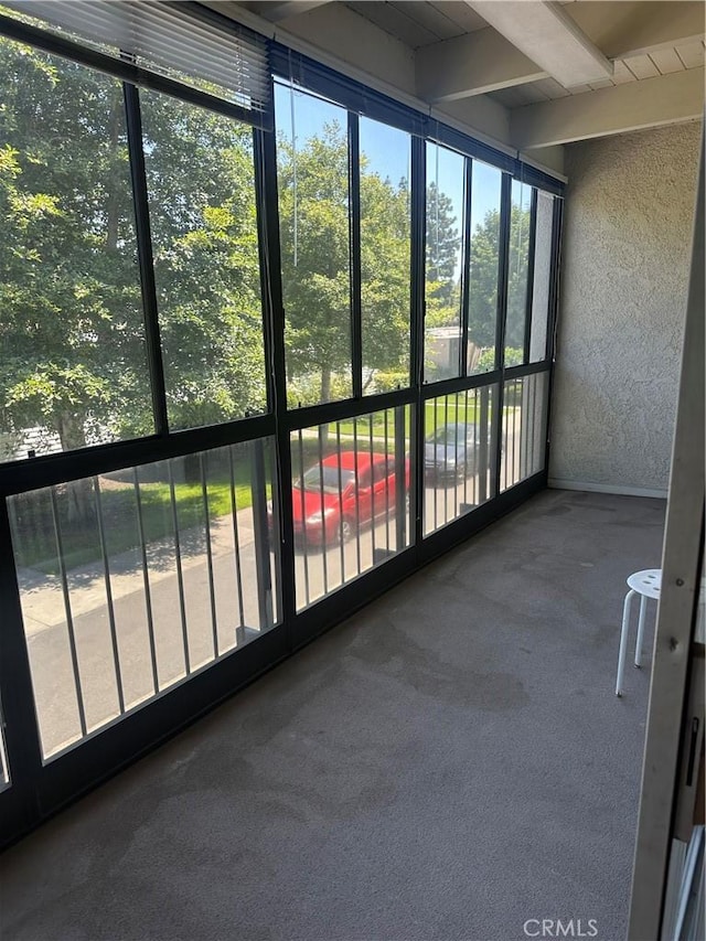 967 Calle Aragon Unit B, Laguna Woods, CA 92637 - view of unfurnished sunroom