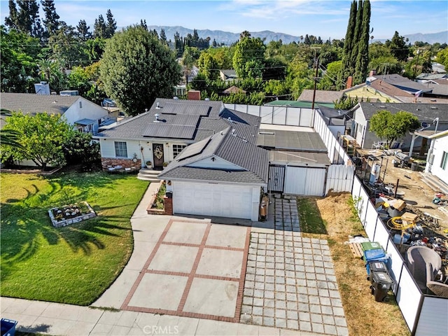 18229 Strathern St, Reseda, CA 91335 - aerial view of residential area with a mountain backdrop