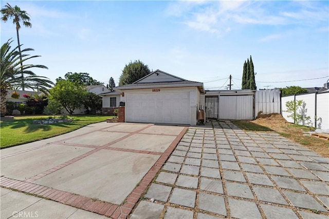 18229 Strathern St, Reseda, CA 91335 - garage featuring concrete driveway