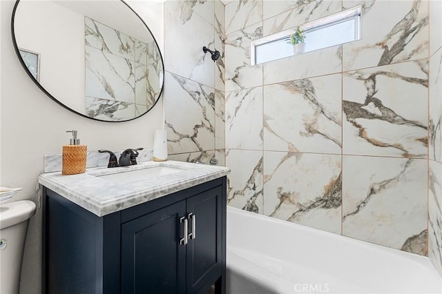 2998 N H St, San Bernardino, CA 92405 - full bathroom featuring vanity and shower / bathtub combination