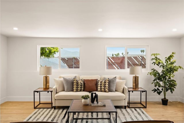 101 Coolwater Dr, San Diego, CA 92114 - living area featuring light wood finished floors and recessed lighting