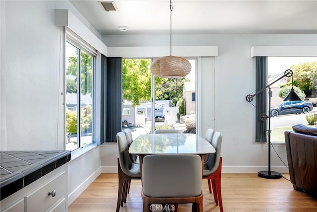 53 Rafael Way, San Luis Obispo, CA 93405 - dining area with healthy amount of natural light and light wood-style floors