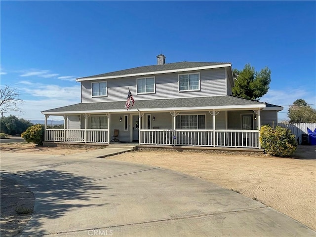 14610 Apple Valley Rd, Apple Valley, CA 92307 - farmhouse with covered porch