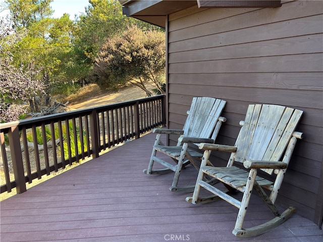 1608 Bradford Rd, Cambria, CA 93428 - view of wooden terrace