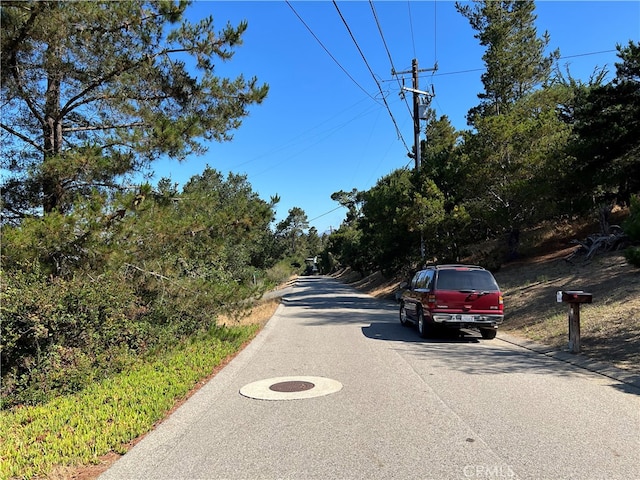 1608 Bradford Rd, Cambria, CA 93428 - view of asphalt street