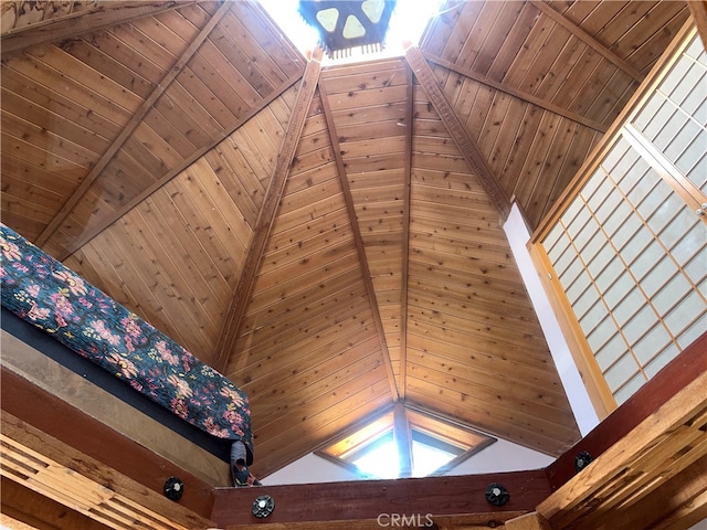 1608 Bradford Rd, Cambria, CA 93428 - detailed view of wood ceiling