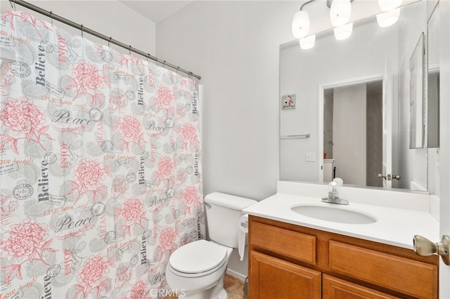 3381 Evening Mist Ln, Perris, CA 92571 - full bath with vanity and a shower with shower curtain