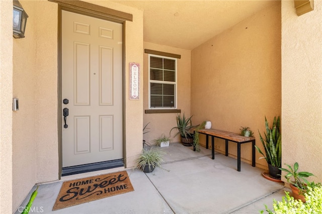 3381 Evening Mist Ln, Perris, CA 92571 - entrance to property featuring stucco siding