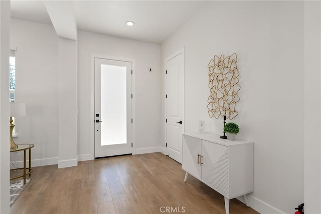 5790 Fickett Ln, Paradise, CA 95969 - foyer featuring light wood finished floors and recessed lighting