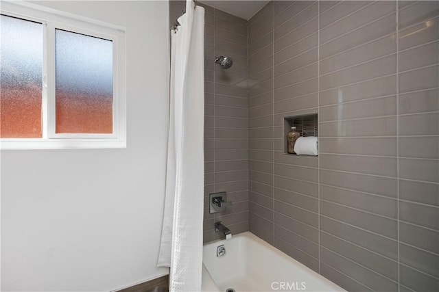 496 E 16th, Costa Mesa, CA 92627 - bathroom with healthy amount of natural light and shower / bath combo