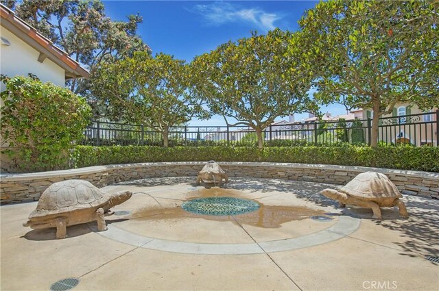33 Renata, Newport Coast, CA 92657 - fenced backyard with a patio