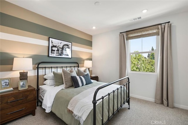 2601 Durfee Ave Unit F, El Monte, CA 91732 - carpeted bedroom featuring recessed lighting
