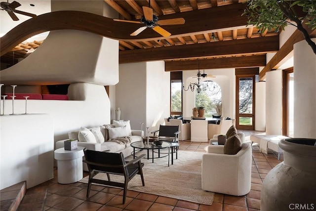 19623 Rd 211, Friant, CA 93626 - view of patio / terrace featuring a ceiling fan and an outdoor hangout area