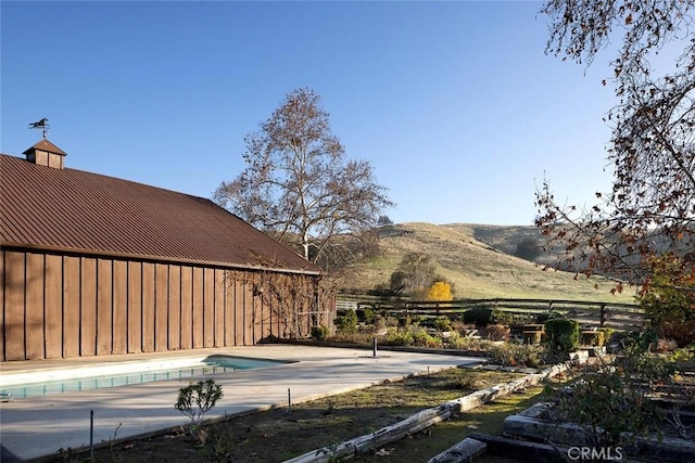 19623 Rd 211, Friant, CA 93626 - outdoor pool with a mountain view and a patio area