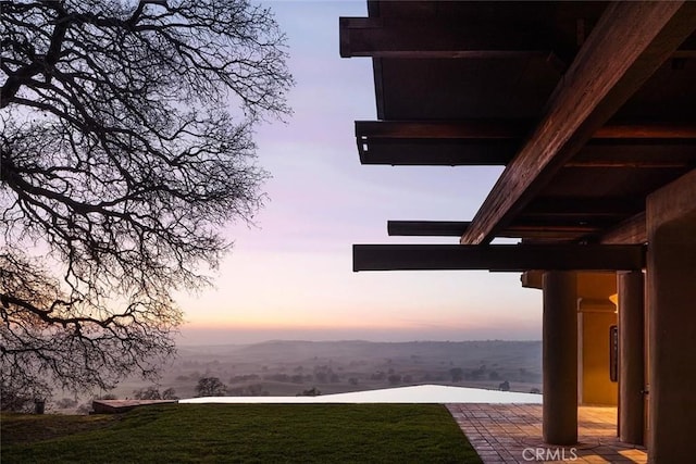 19623 Rd 211, Friant, CA 93626 - yard at dusk with a yard