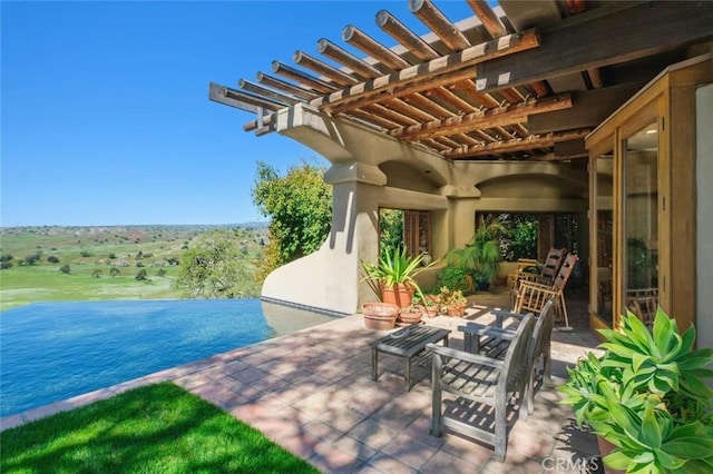 19623 Rd 211, Friant, CA 93626 - view of patio / terrace with a pergola