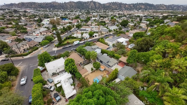 1153 Isabel St, Los Angeles, CA 90065 - aerial view of property and surrounding area with nearby suburban area