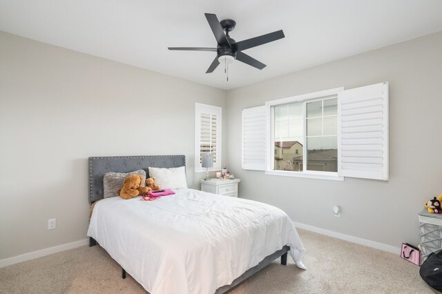 36961 Buccella Ln, Beaumont, CA 92223 - bedroom featuring carpet and a ceiling fan
