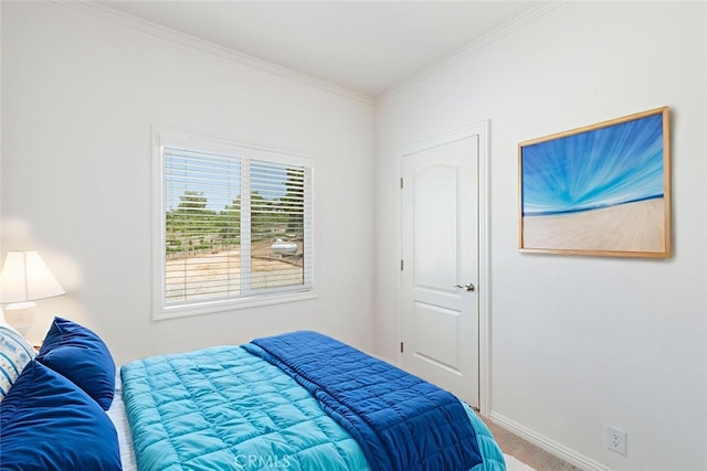 41559 Floyd Ct, Temecula, CA 92592 - carpeted bedroom featuring crown molding and baseboards