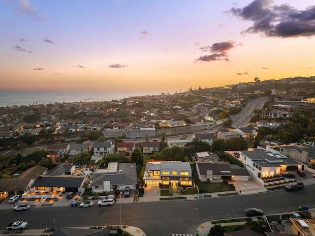5530 Candlelight Dr, La Jolla, CA 92037 - aerial overview of property's location with nearby suburban area