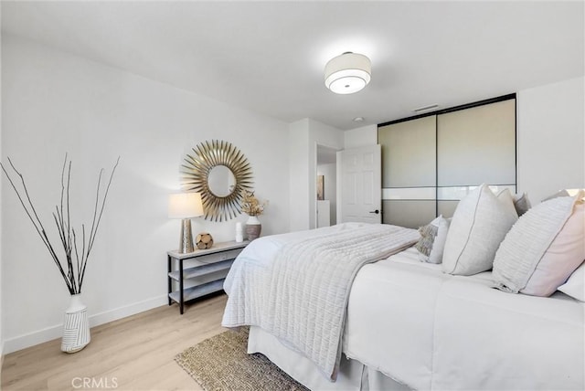 46079 Galaxy Ct, Temecula, CA 92592 - bedroom with light wood-style flooring