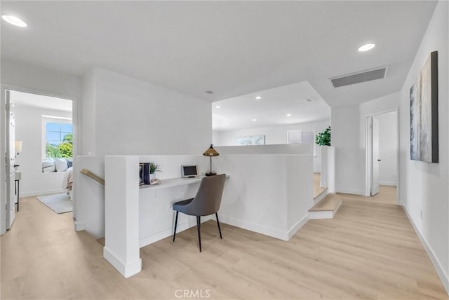 46079 Galaxy Ct, Temecula, CA 92592 - office space featuring light wood-type flooring and recessed lighting