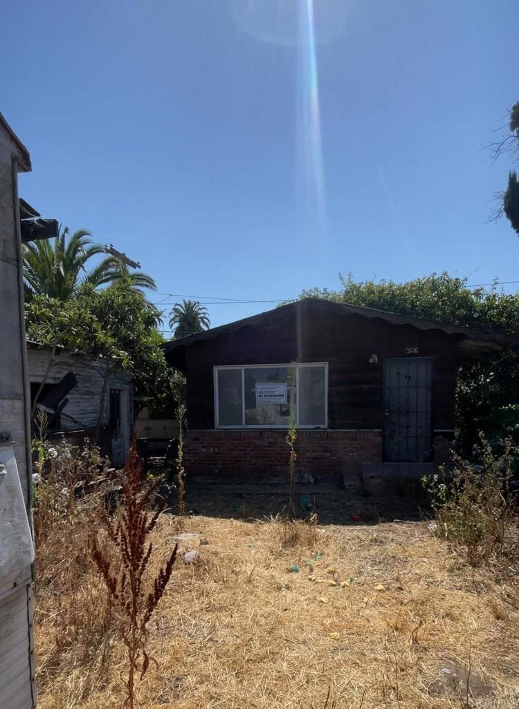 3616 46th St, San Diego, CA 92105 - view of front of house featuring brick siding