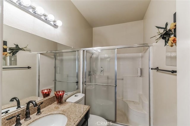 25880 Jumano Dr, Moreno Valley, CA 92551 - bathroom featuring a shower stall and vanity